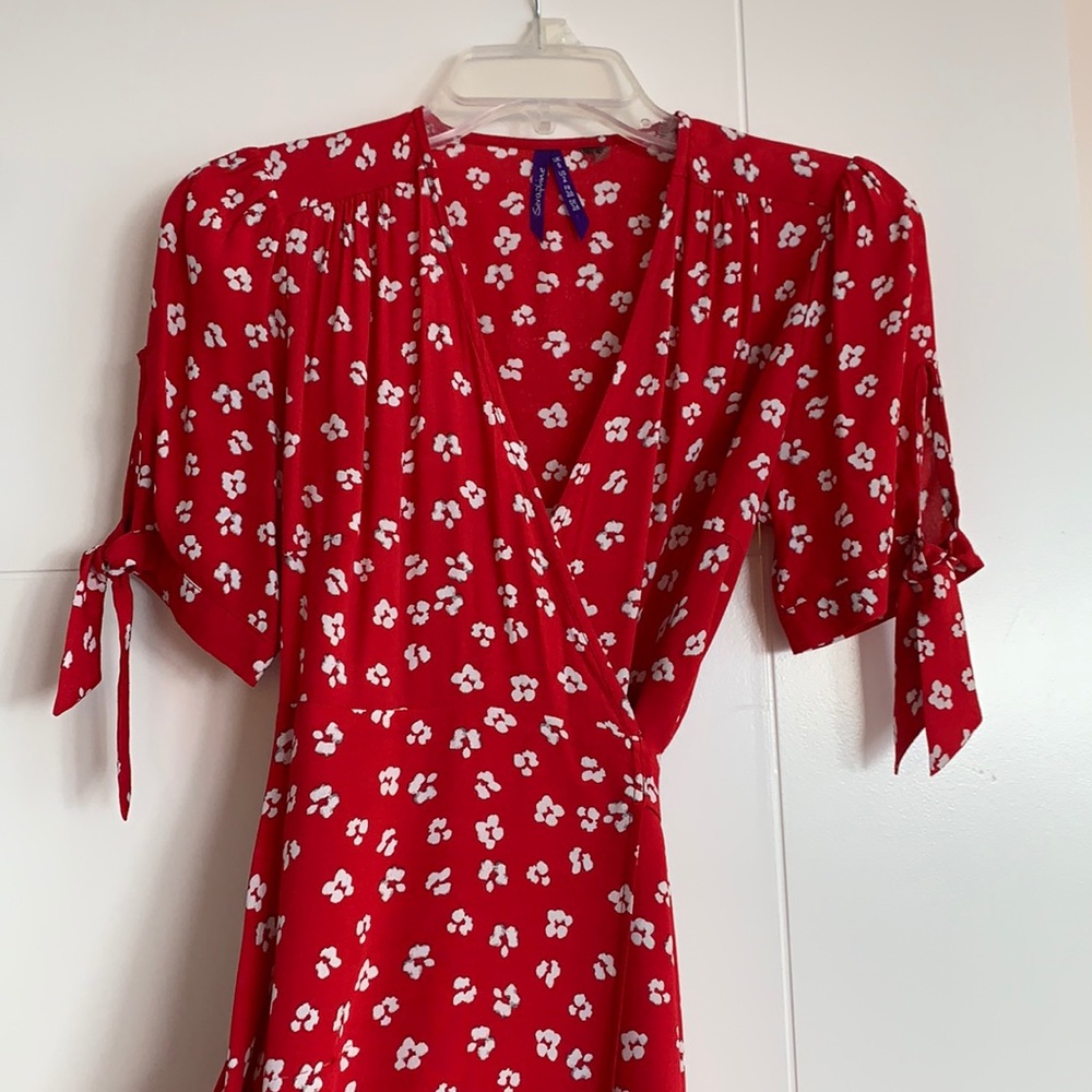 Pea in the Pod Wrap Maternity Dress